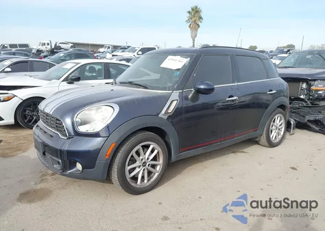 2013 Mini Countryman Cooper S from USA, damaged, VIN WMWZC3C56DWP23410